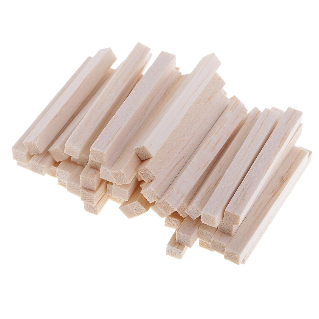 Set 50 Thanh Gỗ Balsa Đa Năng Dùng Làm Đồ Thủ Công