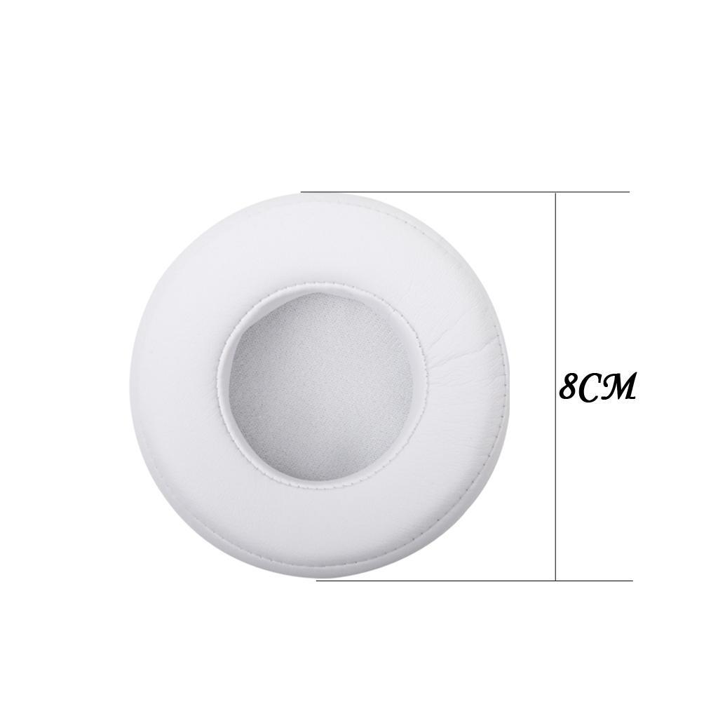 White Replacement Ear Pads Ear Cushions for Monster PRO/ Headphone