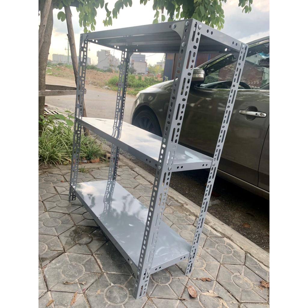 Kệ sắt v lỗ đa năng 3 tầng dài 0,6m x rộng 0,4m x cao 1m