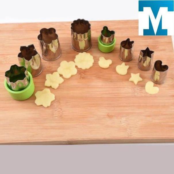 Bộ khuôn cắt tỉa tạo hình rau củ quả 8 món cao cấp