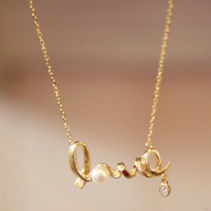 Dây chuyền chữ LOVE xinh xắn cho nữ mã số SP OH7245