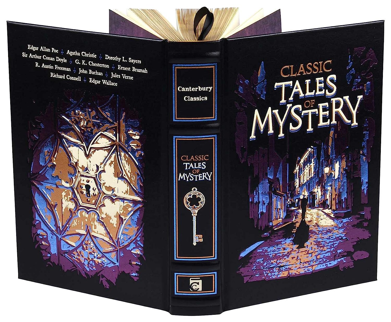 Artbook - Sách Tiếng Anh - Classic Tales of Mystery (Leather-bound Classics)