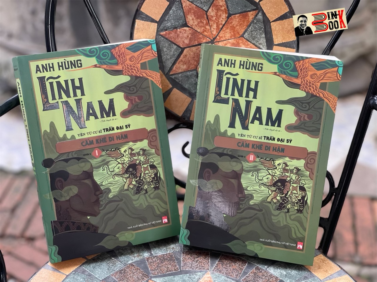 (Bộ 2 Cuốn) ANH HÙNG LĨNH NAM - QUYỂN 3 - Cẩm Khê Di Hận – Yên Tử Cư Sĩ Trần Đại Sỹ - NXB Phụ Nữ Việt Nam (bìa mềm)