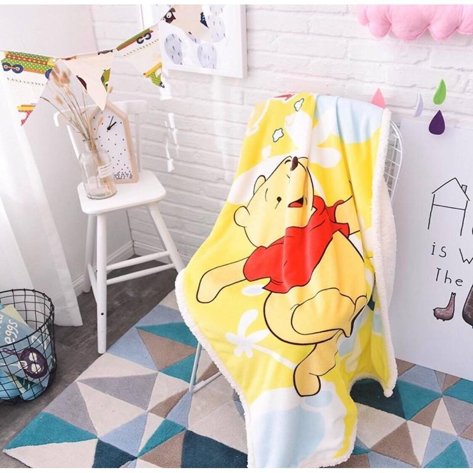 Chăn lông cừu hình chú chuột micky và nhiều hình mẫu khác cho bé..