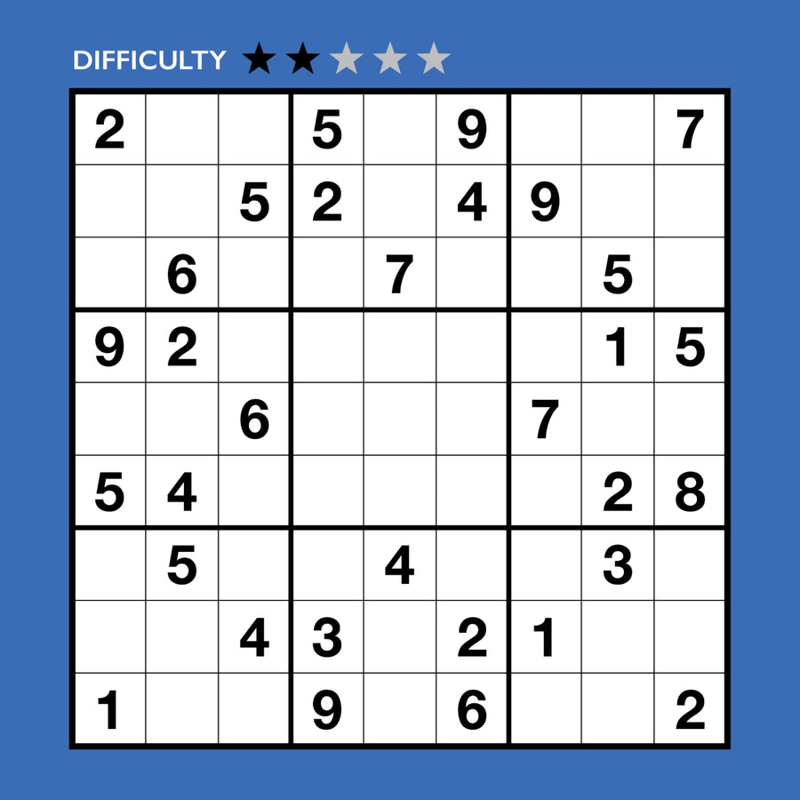 Sách Train Your Brain - Puzzle A Day! - Sudoku