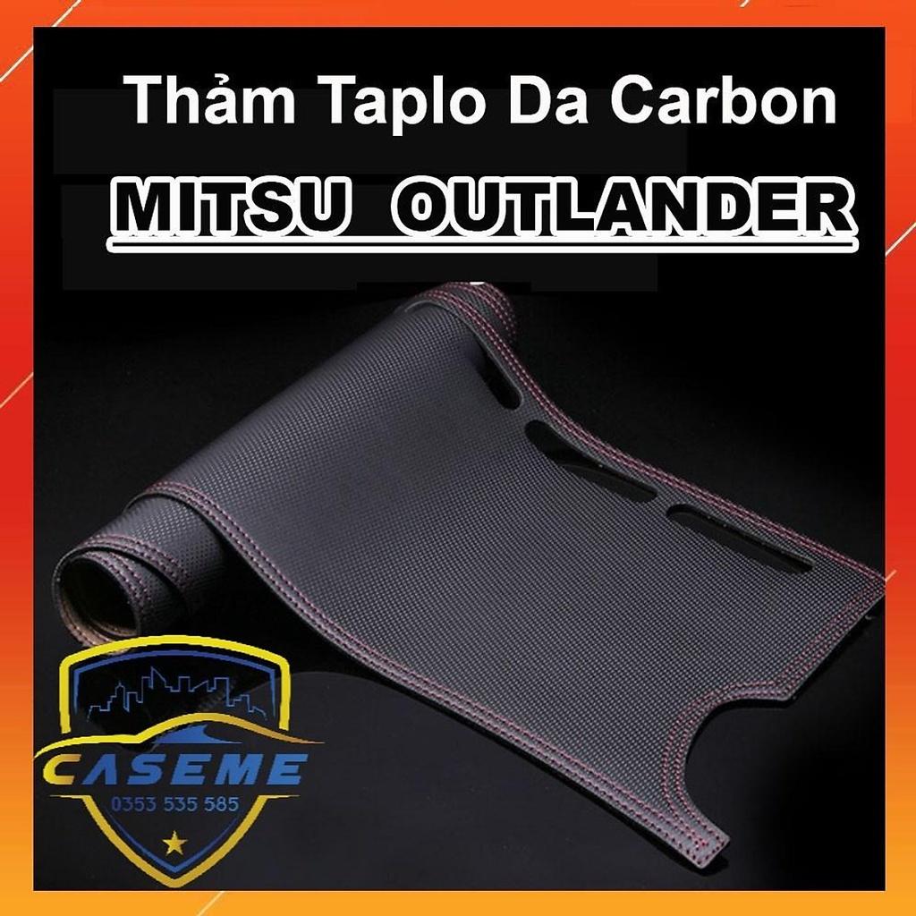Thảm Taplo Da Vân Carbon Xe Outlander đời 2013-2020