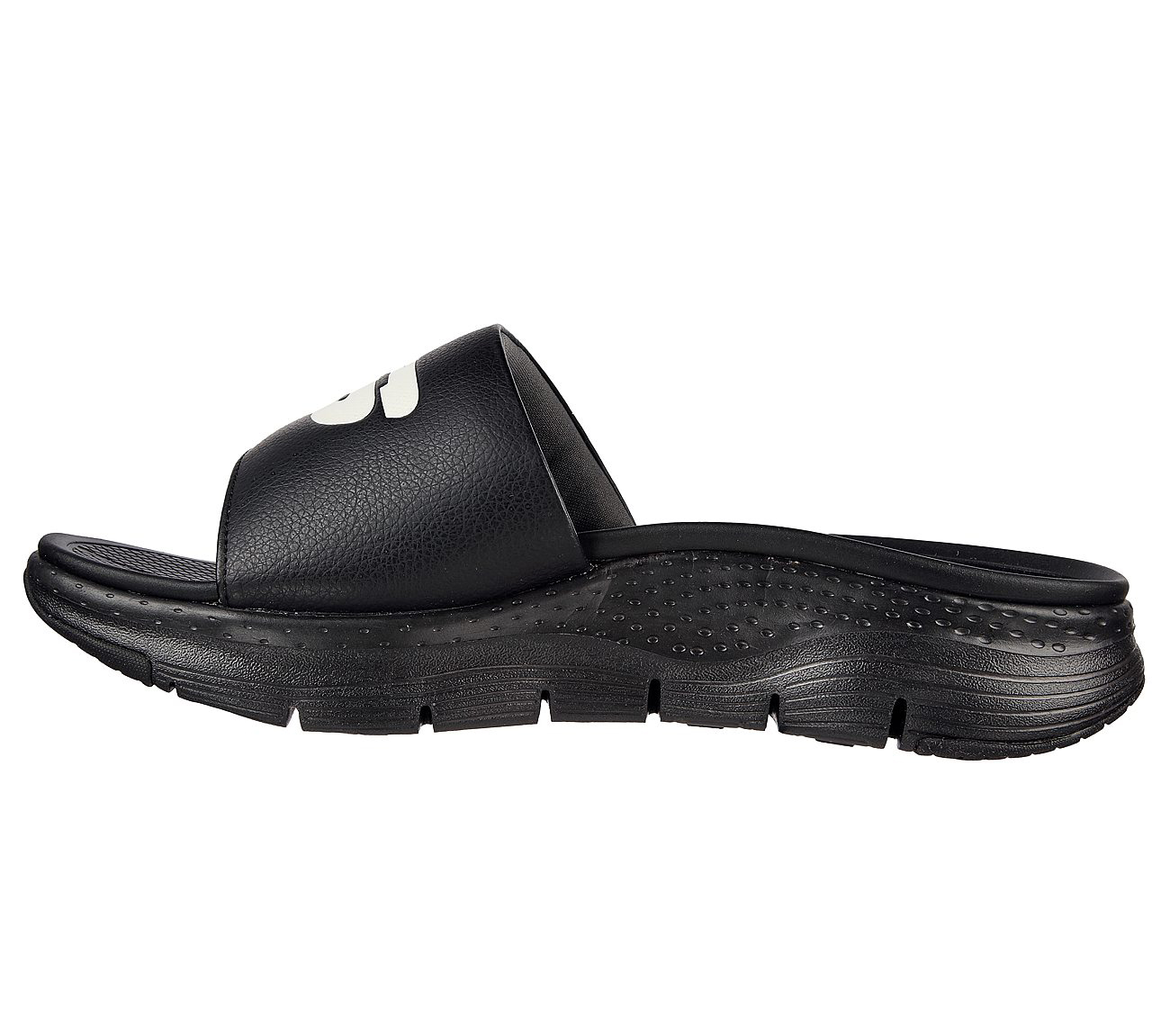 Skechers Nam Dép Quai Ngang Outdoor Arch Fit Sandal - 237370-BLK