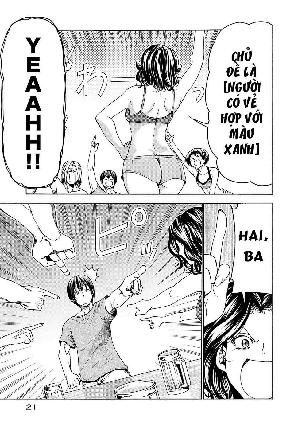 cô gái thích lặn - grand blue chapter 29 16