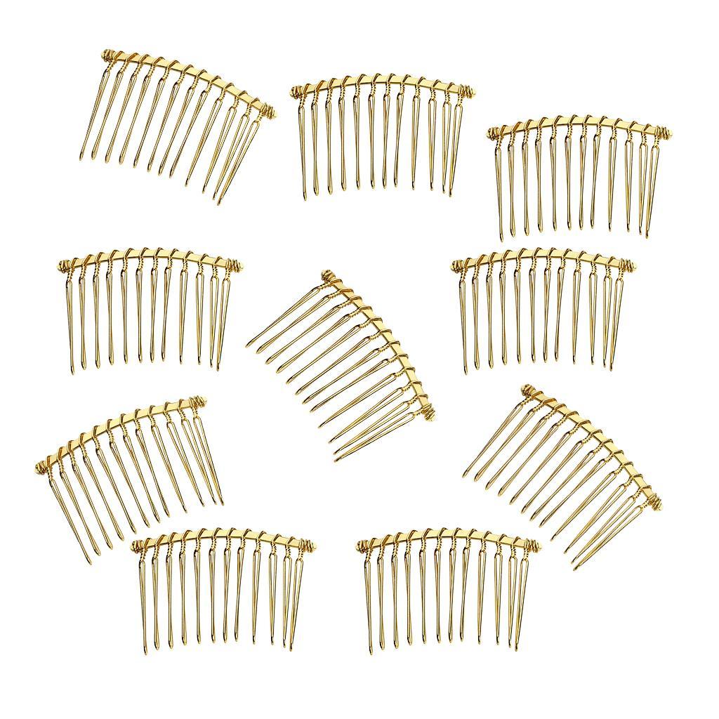20x Blank Side Comb DIY Wedding Hair Accessories Jewelry Making Findings Craft