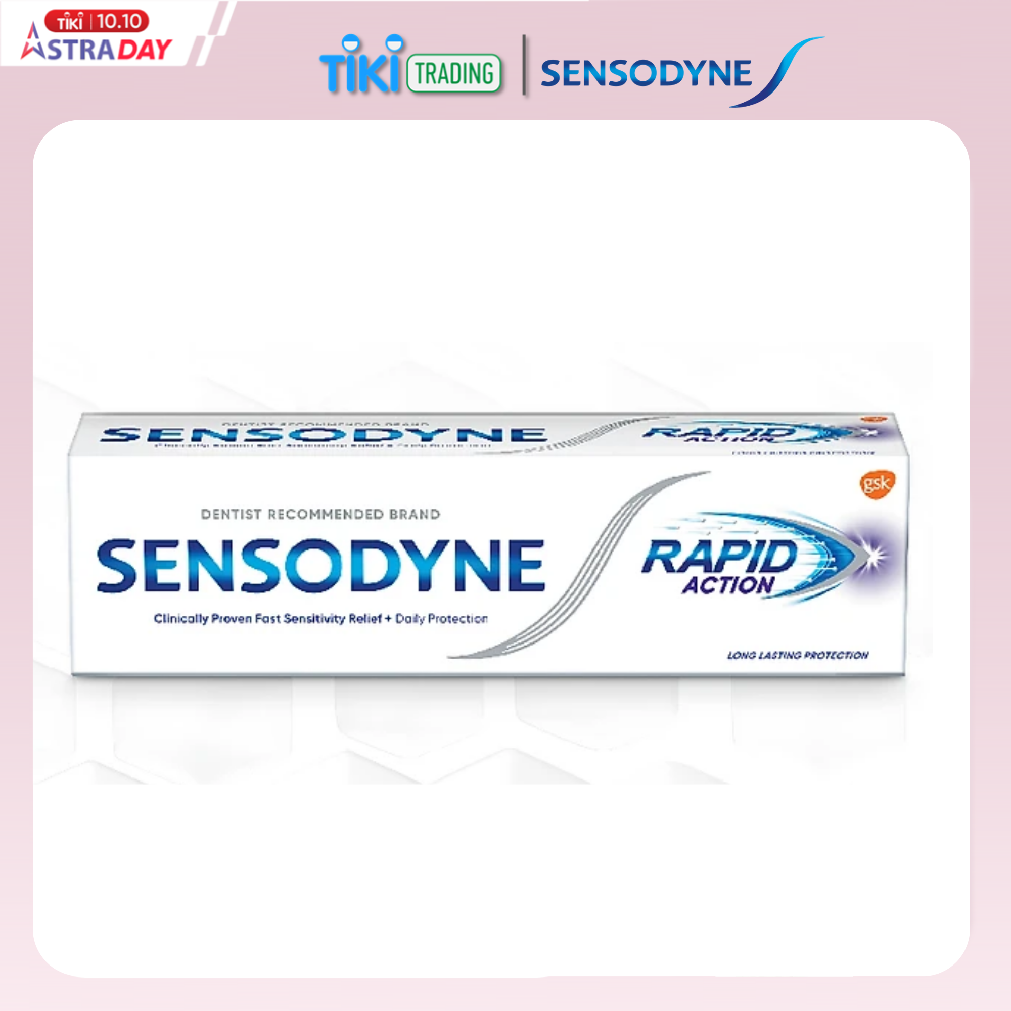 Kem đánh răng Sensodyne Rapid Action 100g