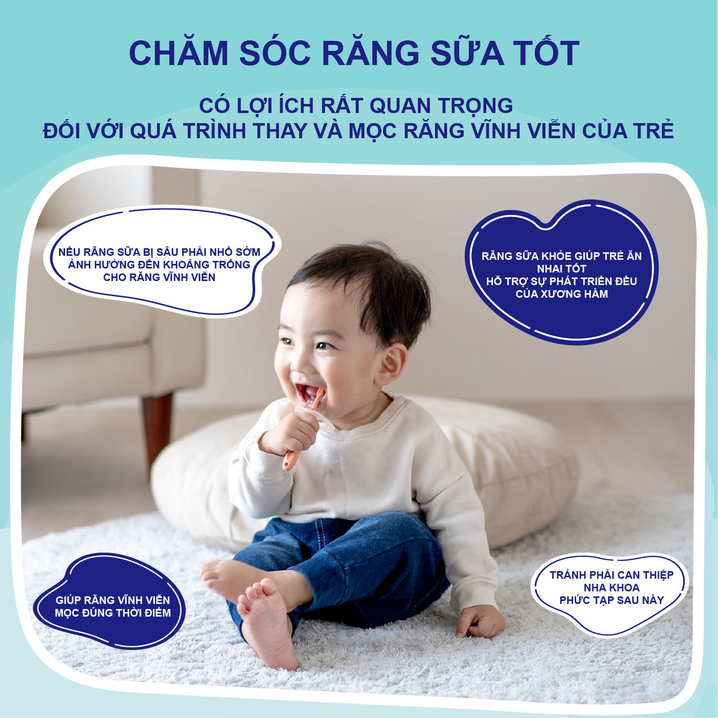 Bàn chải đánh răng trẻ em RICHELL T.L.I Tsuyo Mochi | Baby