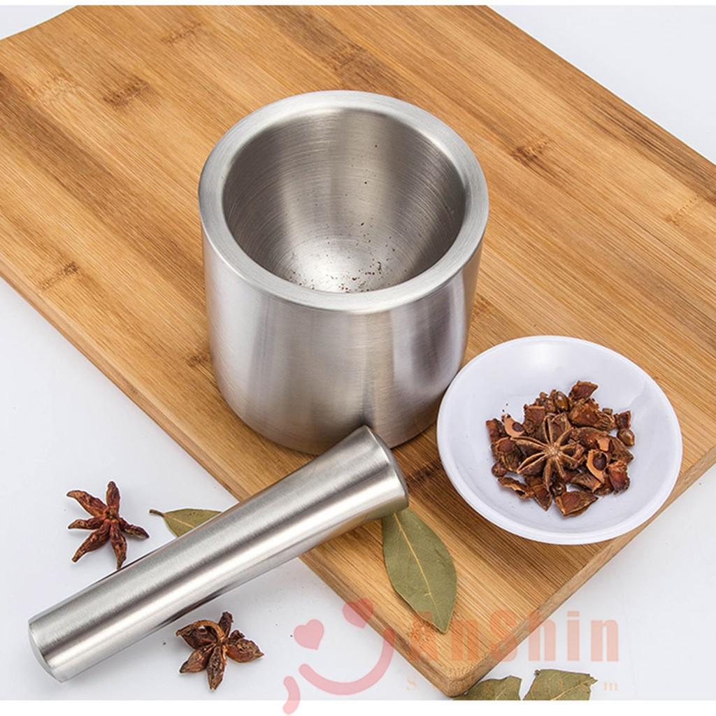 Cối chày Inox 304 cao cấp AnShin