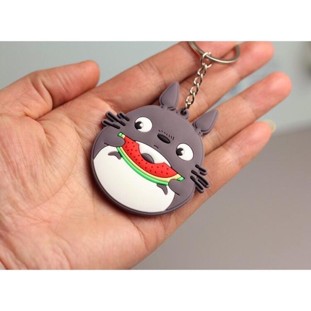 Móc khoá nhựa dẻo totoro