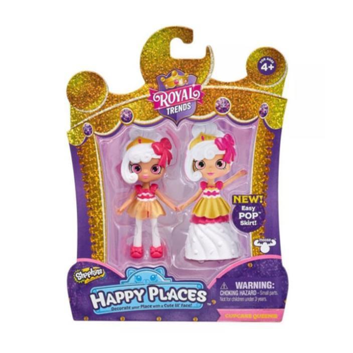 Búp bê hoàng gia Shopkins Foxi-Đồ chơi bé gái-Đồ trang điểm-Thay đồ-Nhân vật hoạt hình công chúa