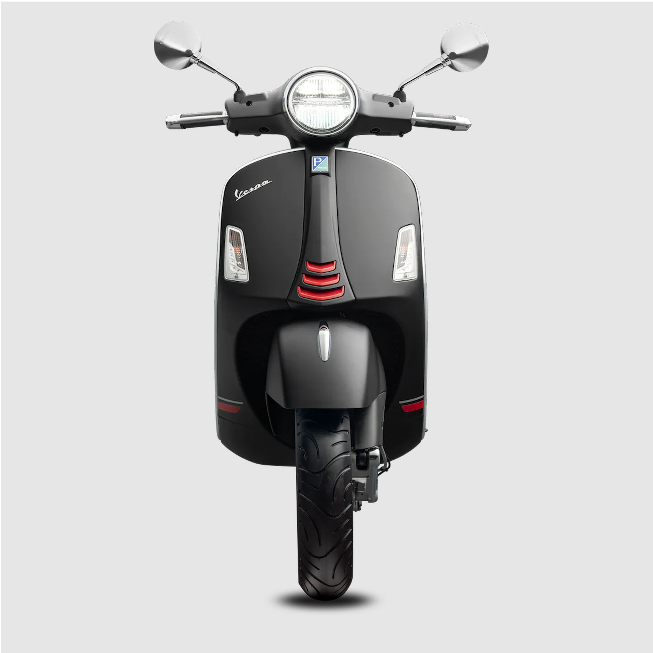 Xe Tay Ga Vespa GTS Super Sport 150 Màu Đen Sần Black Opaco