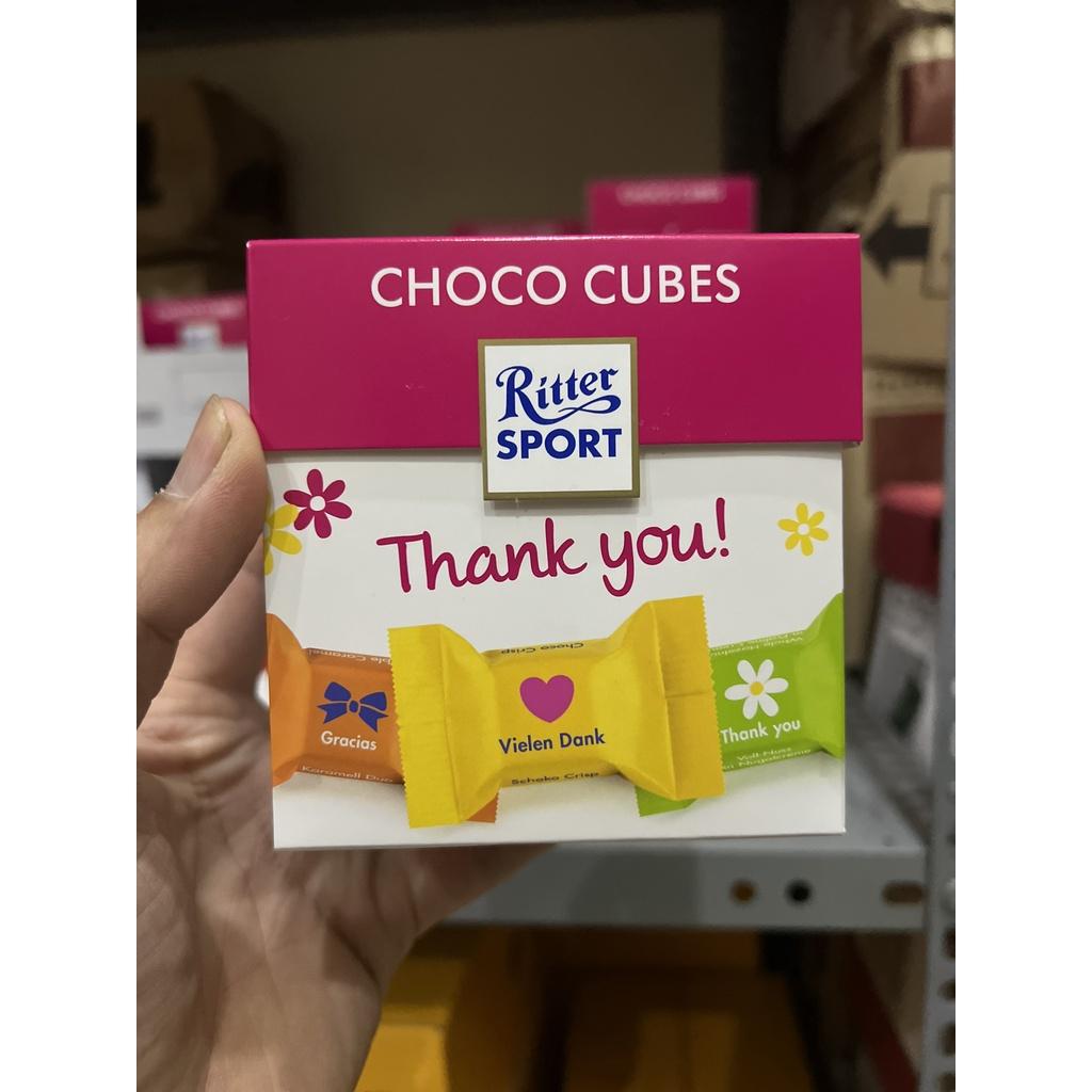 Kẹo Socola Viên Hỗn hợp Ritter Sport Choco Cubes 176g