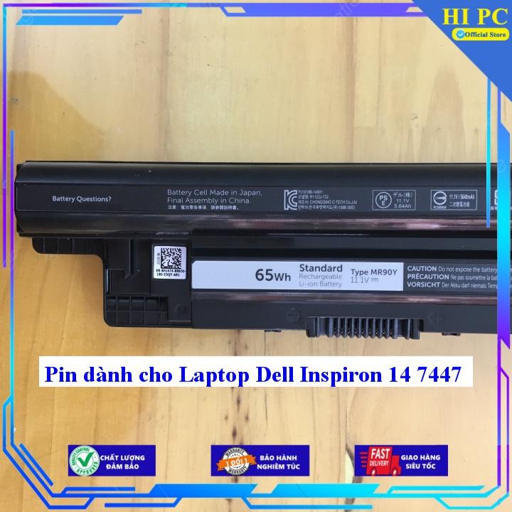 Pin dành cho Laptop Dell Inspiron 14 7447 - Hàng Nhập Khẩu