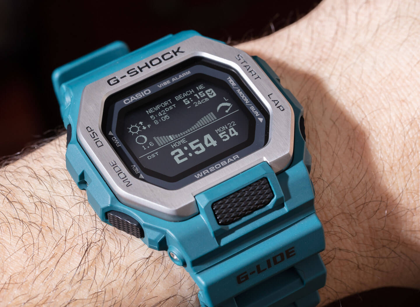 Đồng Hồ Nam Casio G-Shock Glide GBX-100-2D Chính Hãng - Dây Nhựa | G-Shock GBX-100-2DR Bluetooth