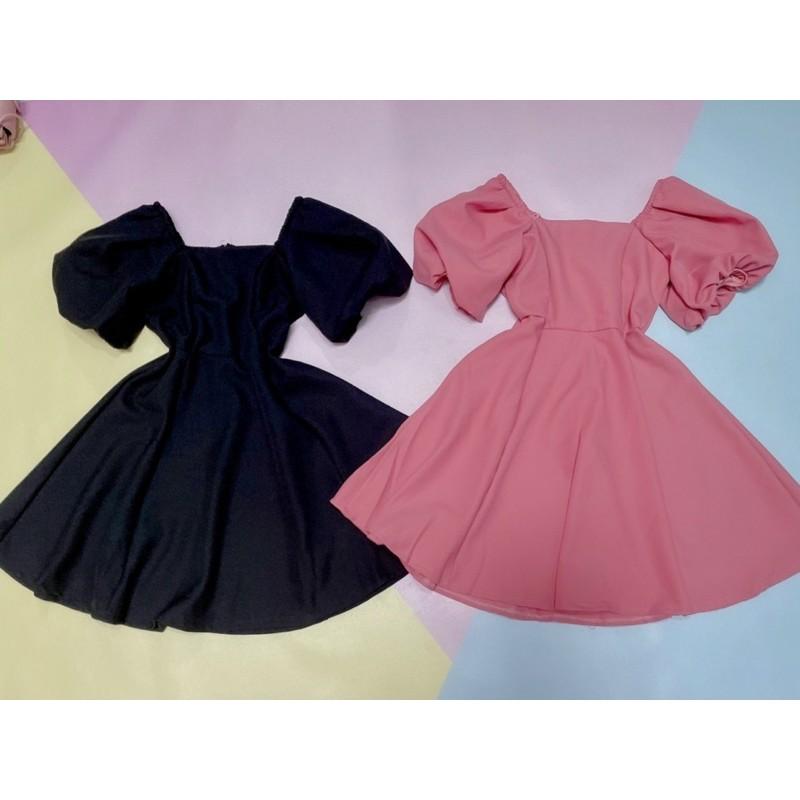 Đầm tay phồng loại 1