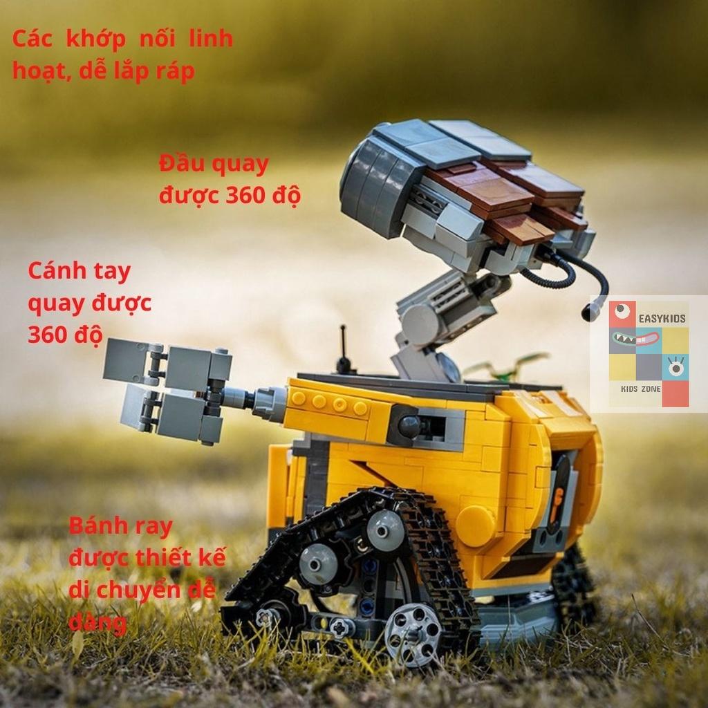 Wall E, Bộ đồ chơi xếp hình Robot người máy Wall E