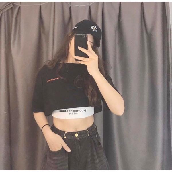 Áo Croptop Nữ Siêu Xinh < Set croptop Phối Đồ Cực Chất