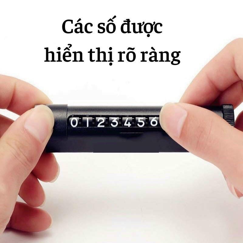 Bảng ghi số ĐT gắn Taplo xe hơi