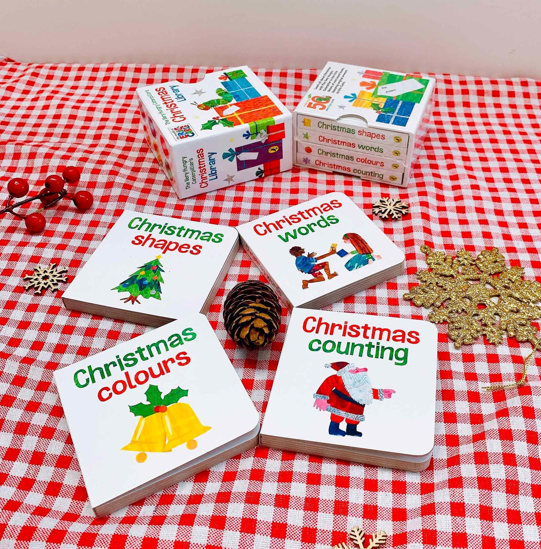 The Very Hungry Caterpillar's Christmas Library