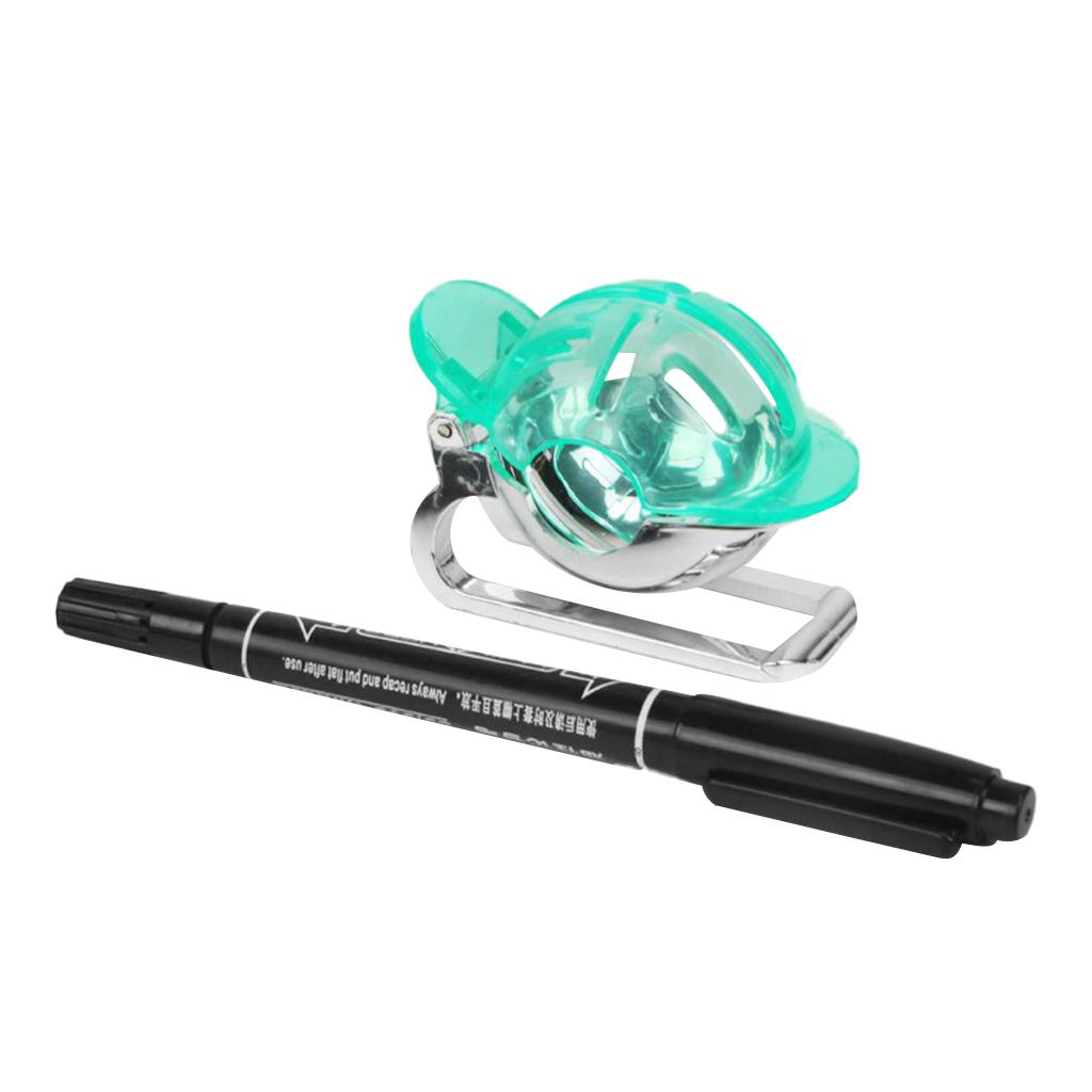 Professional Golf Ball Liner & Marker Line Drawing Alignment Tool For Putting