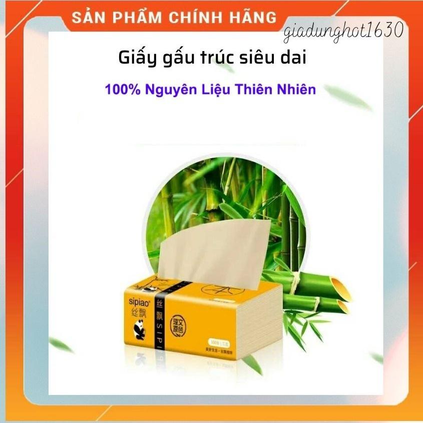 Giấy Ăn Gấu Trúc 3 lớp  Siêu Dai, Mềm Mịn