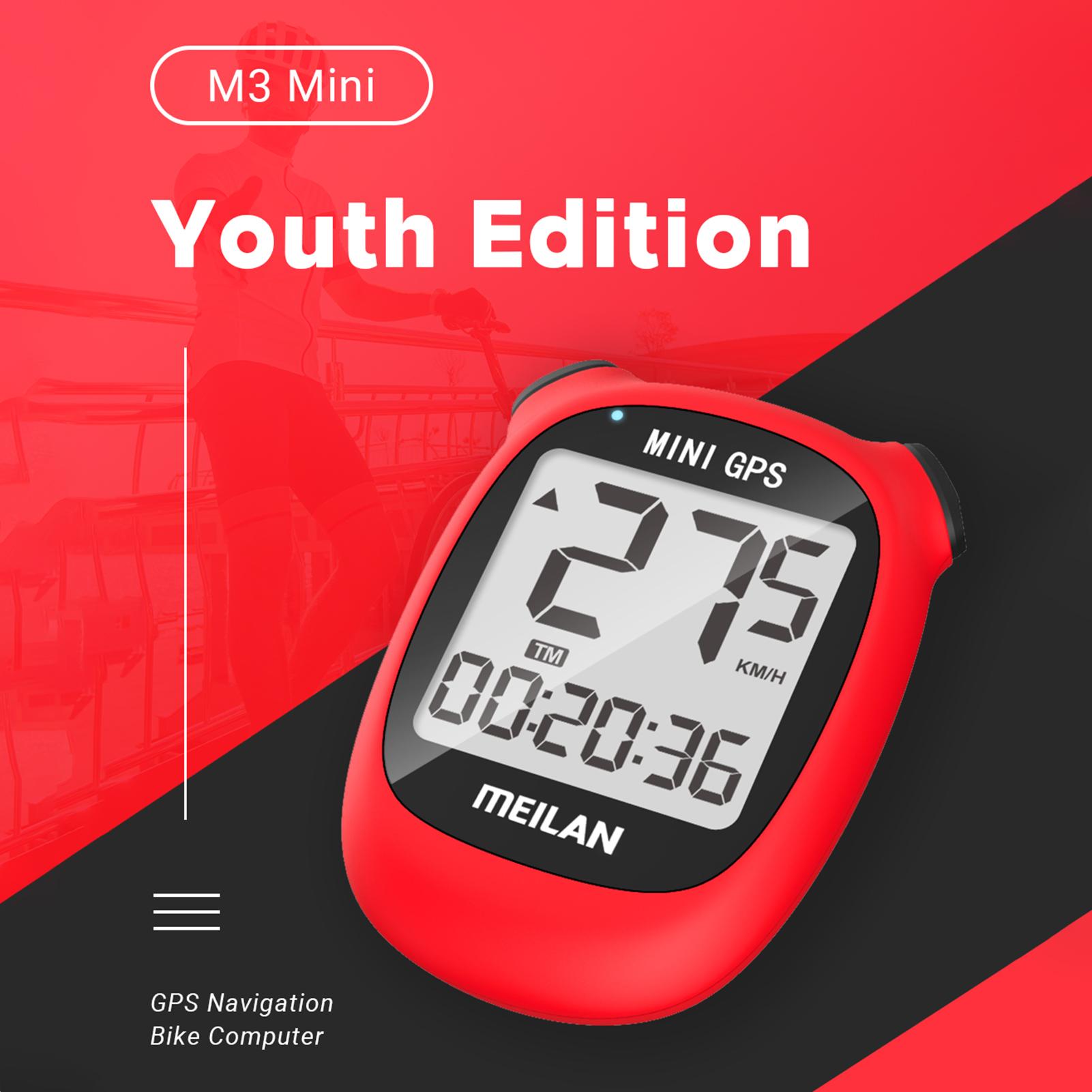 Máy tính định vị xe đạp có kích thước cầm tay hiển thị màn hình LCD chống nước IPX6