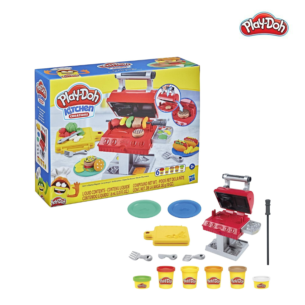 Bộ đồ chơi đất nặn lò nướng BBQ Play-Doh