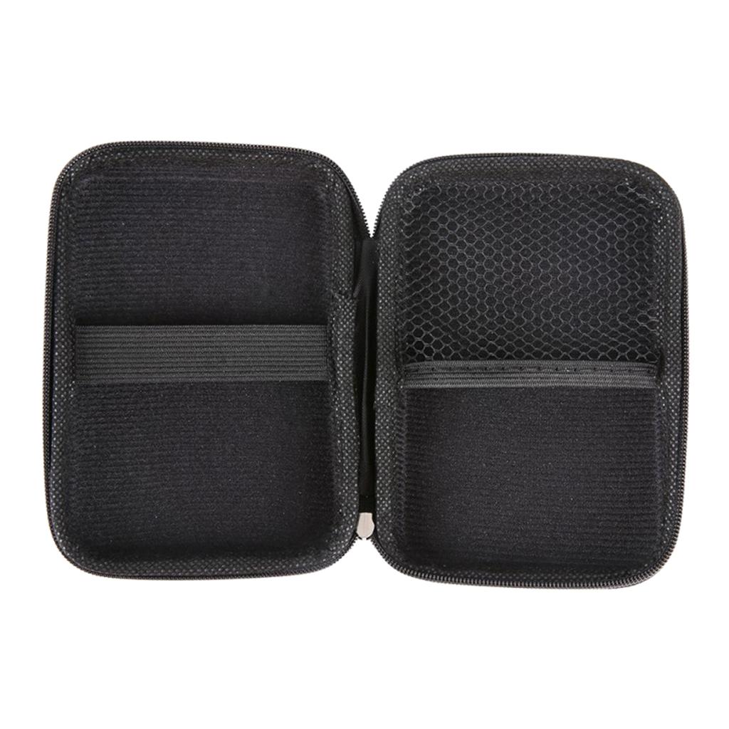 2x USB External HDD Hard Drive Disk Hard Case Bag Carry Pouch Case