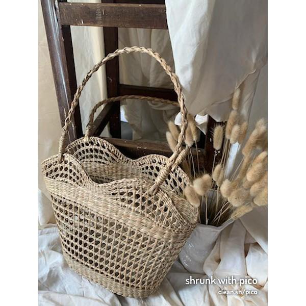 Túi cói đan đi biển thời trang thích hợp du lịch dạo phố chụp ảnh