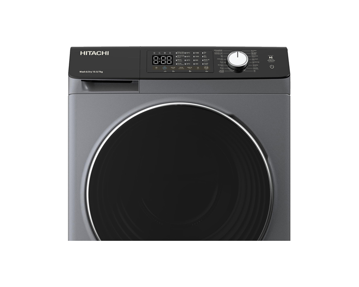 Máy giặt sấy Hitachi Inverter giặt 10.5 kg - sấy 7 kg BD-D1054HVOS - HÀNG CHÍNH HÃNG - CHỈ GIAO HCM