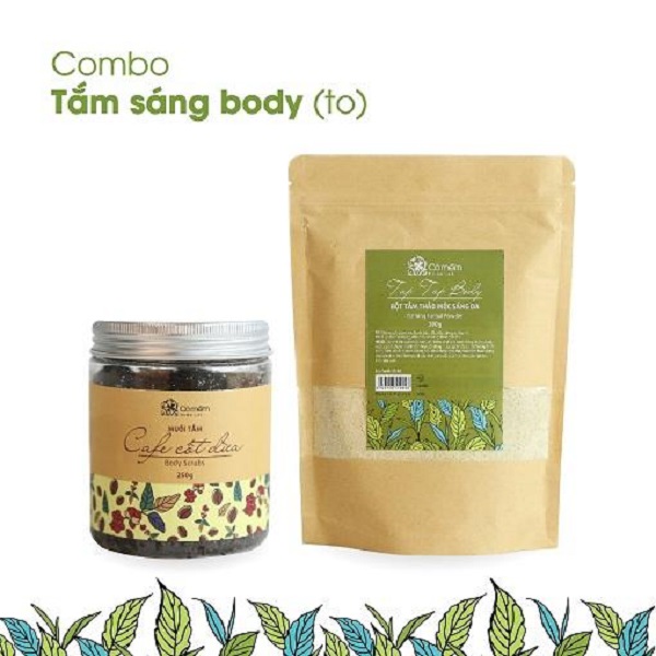 Combo tắm sáng Cỏ mềm