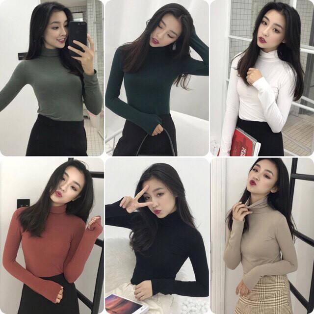 Áo Giữ Nhiệt THUN LẠNH Cổ 3 Phân 344