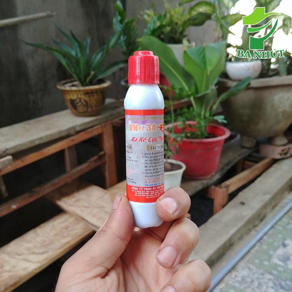 10 Lọ Phân Bón Lá NPK Hỗn Hợp VNa34 – Lọ 30ml Ra Rễ Cực Mạnh, Tăng Cường Dưỡng Chất Cho Cây
