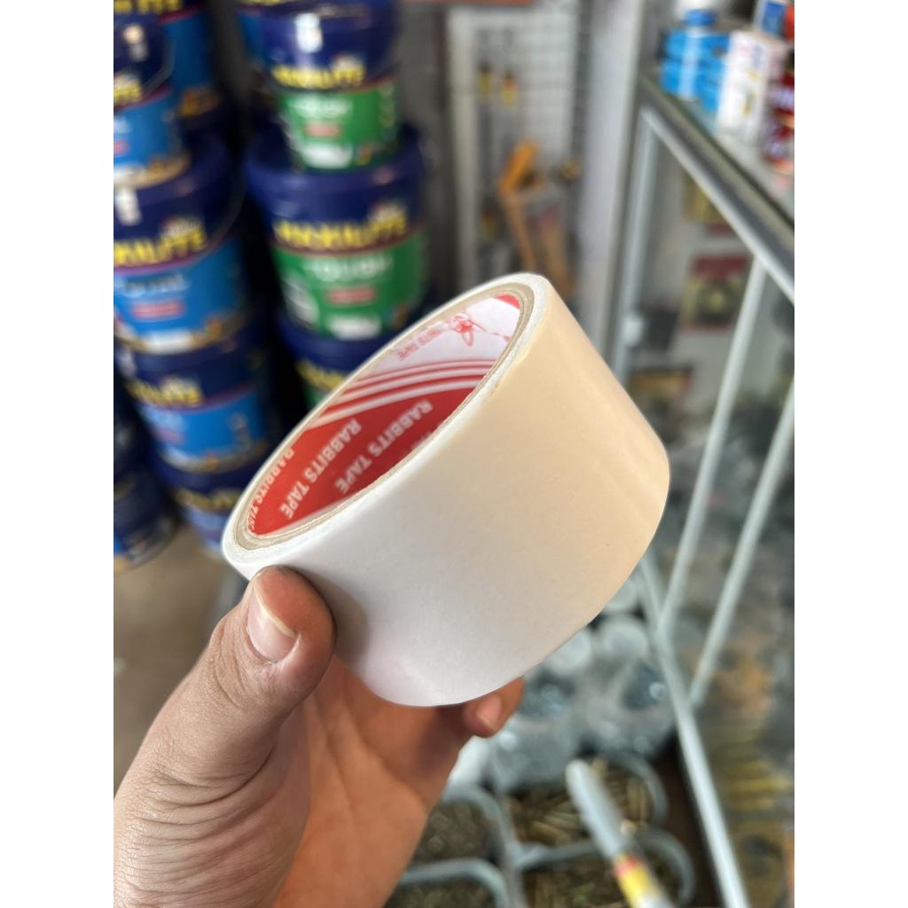 Băng Keo 2 Mặt Mỏng, Loại 2.4cm và 4.8cm