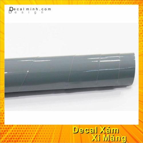 Decal màu xi măng dán xe cao cấp