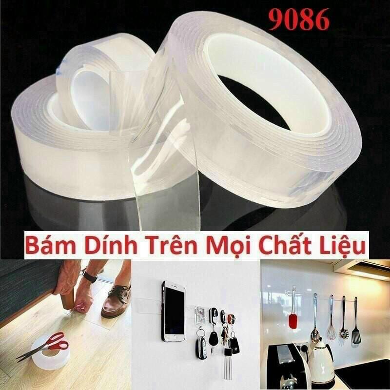 CUỘN BĂNG KEO HAI MẶT SIÊU DÍNH