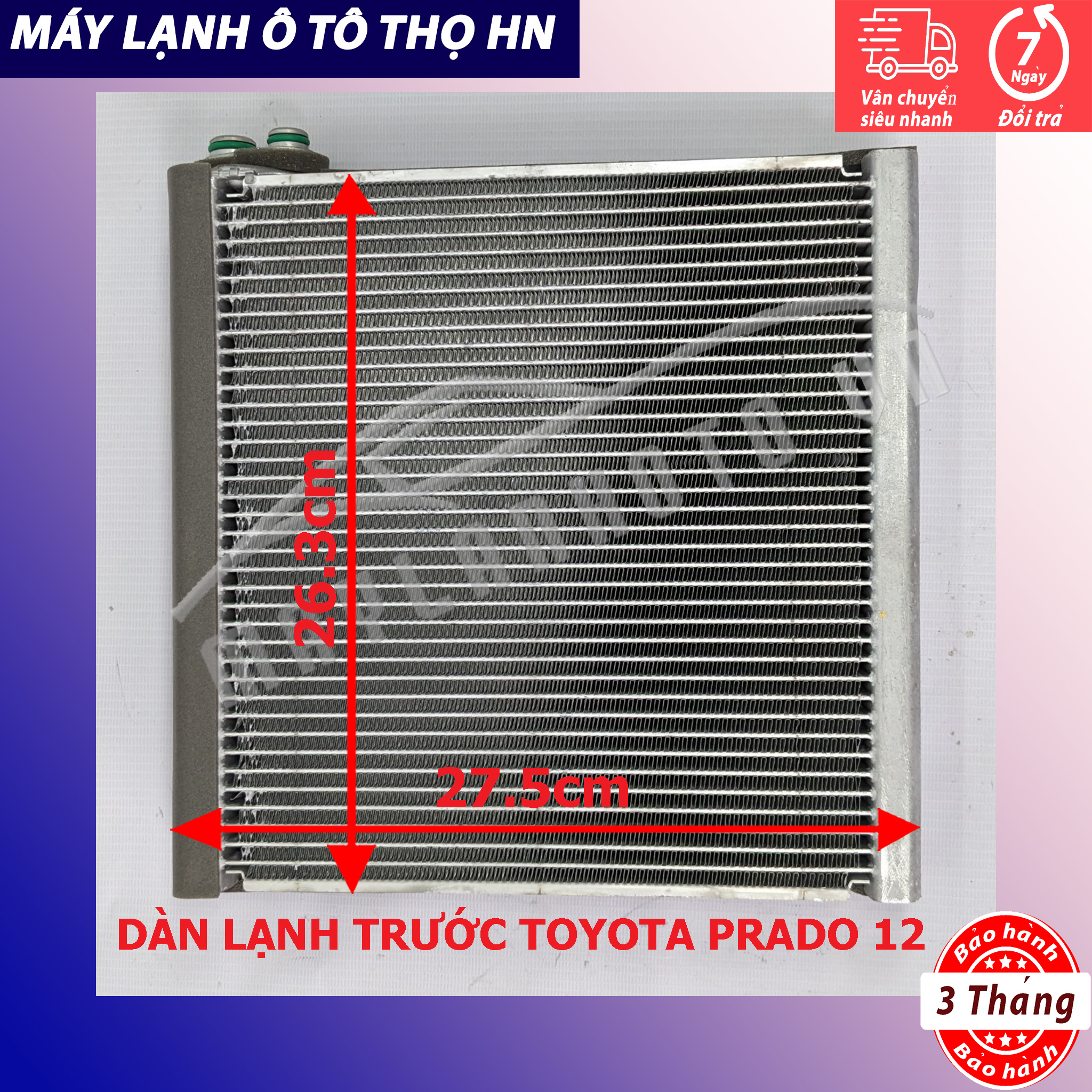 Dàn lạnh Toyota Prado 2012 Hàng xịn Thái Lan / Nhật Bản