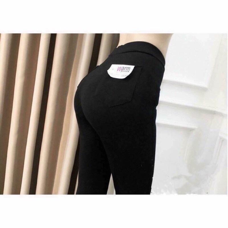 Quần LEGING WARM HANA xuất Nhật chuẩn loại 1 túi zip