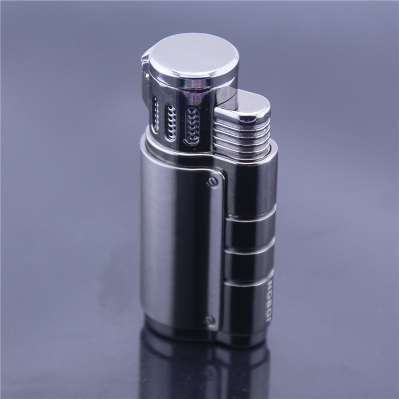 Vỏ Hộp Quẹt Bật Lửa Khò Gas 3 Tia Để Bàn Jobon ZB-957 Thiết Kế Độc Lạ Lửa Khò Mạnh Mẽ - Dùng Gas Cao Cấp