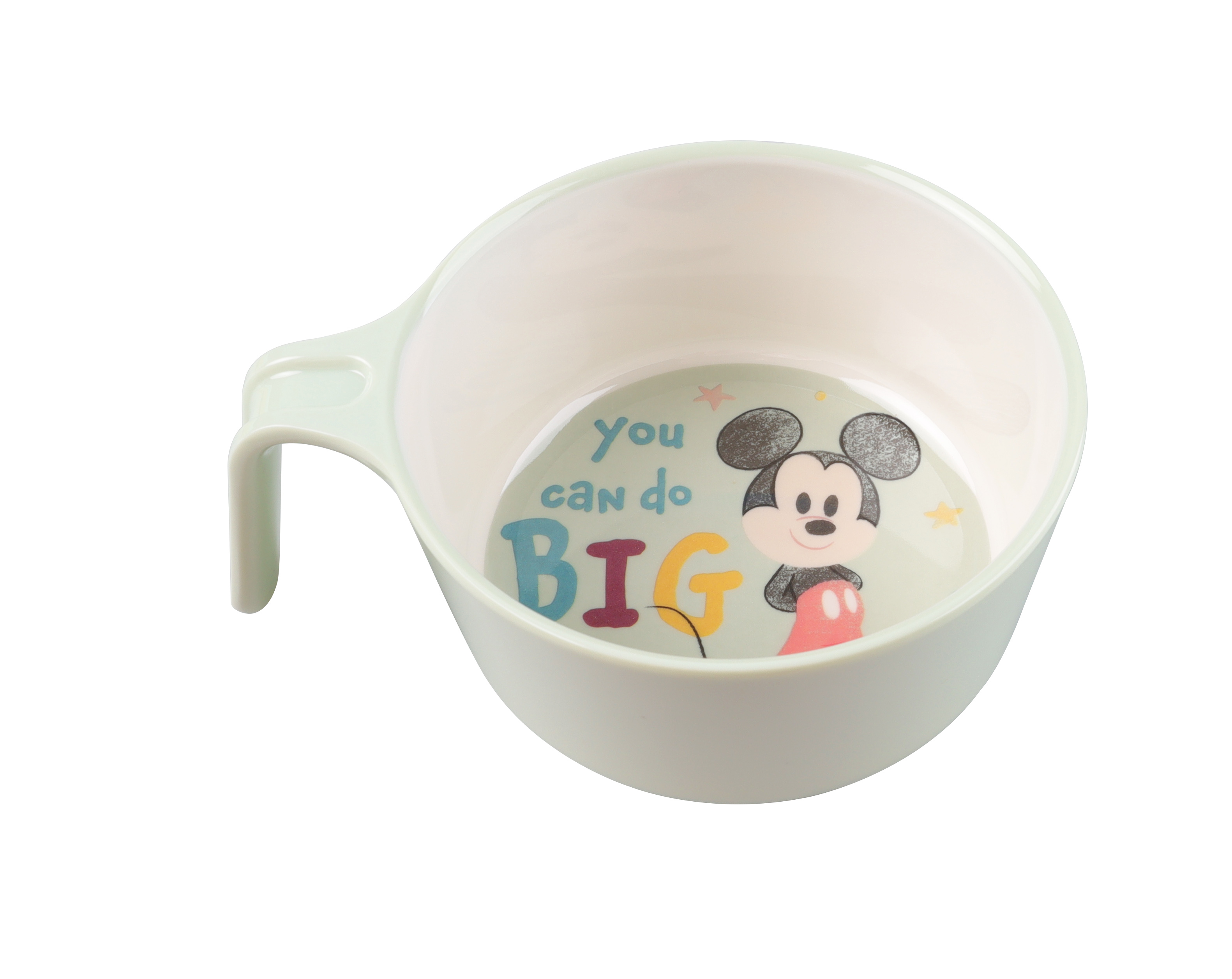 Bộ dụng cụ ăn Melamine chịu nhiệt cao cấp 4 món in hình Disney