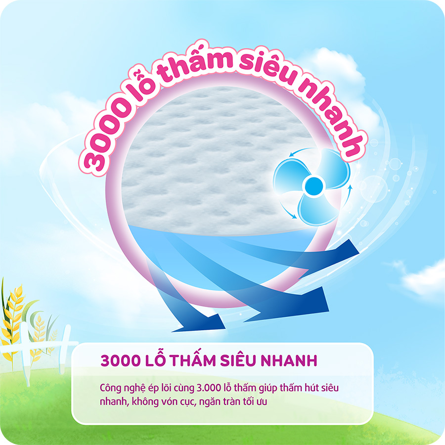 Tã/bỉm quần Bobby 3mm Gạo non S46/M42/L36/XL32/XXL28/XXXL22