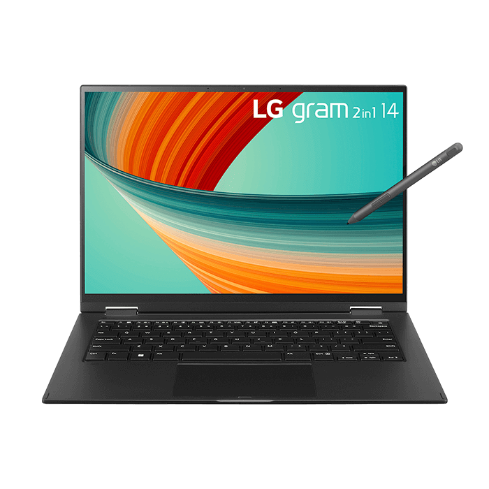 Laptop LG Gram 2 IN 1 2023 14T90R-G.AH55A5 (i5-1340P | 16GB | 512GB | 14') Hàng chính hãng