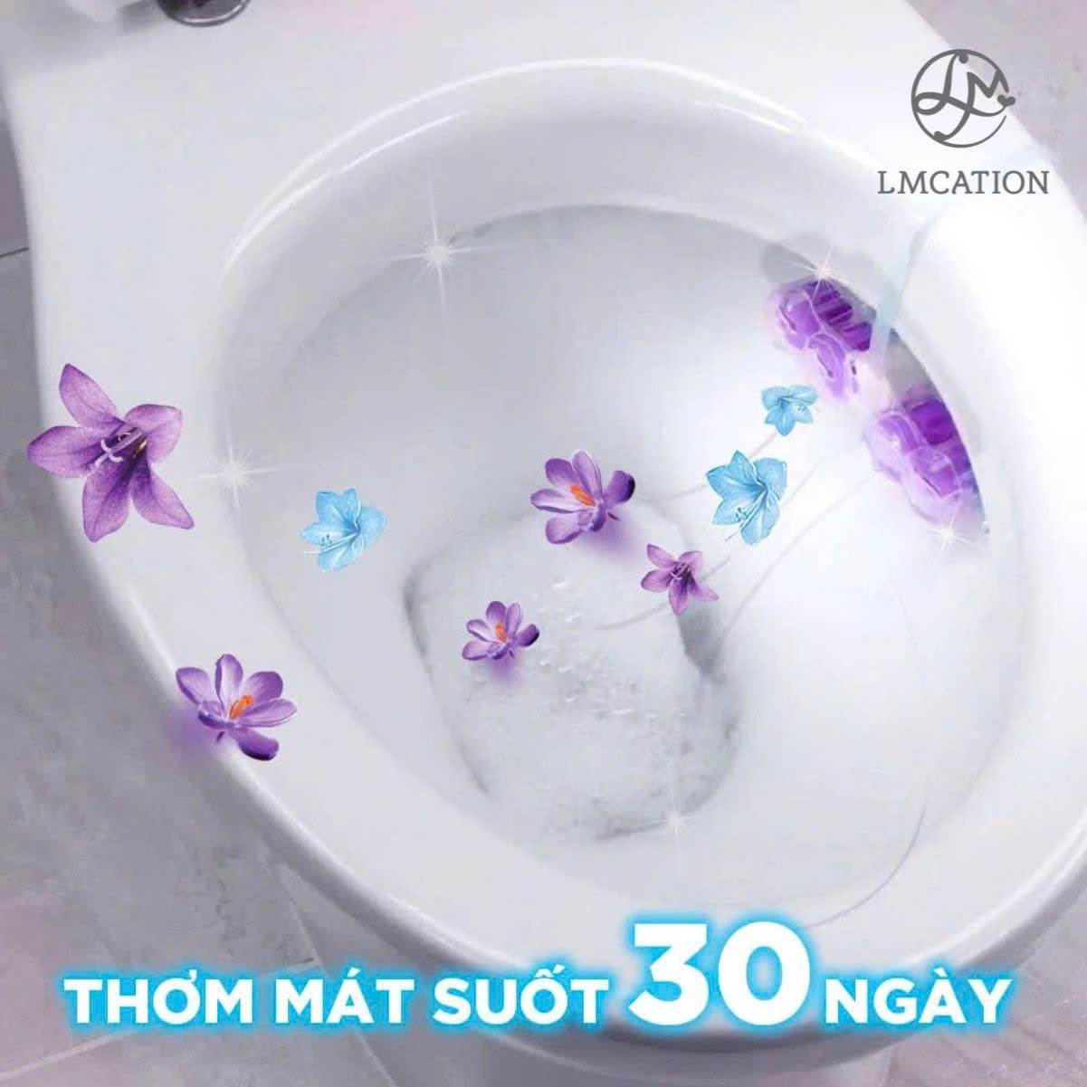 Set 5 Viên Vệ Sinh Bồn Cầu Treo Thành – Sạch Khuẩn &amp; Thơm Mát