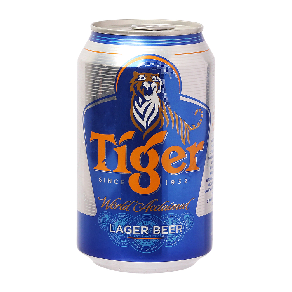 Bia Tiger Crystal lon 330ml trên SREAL
