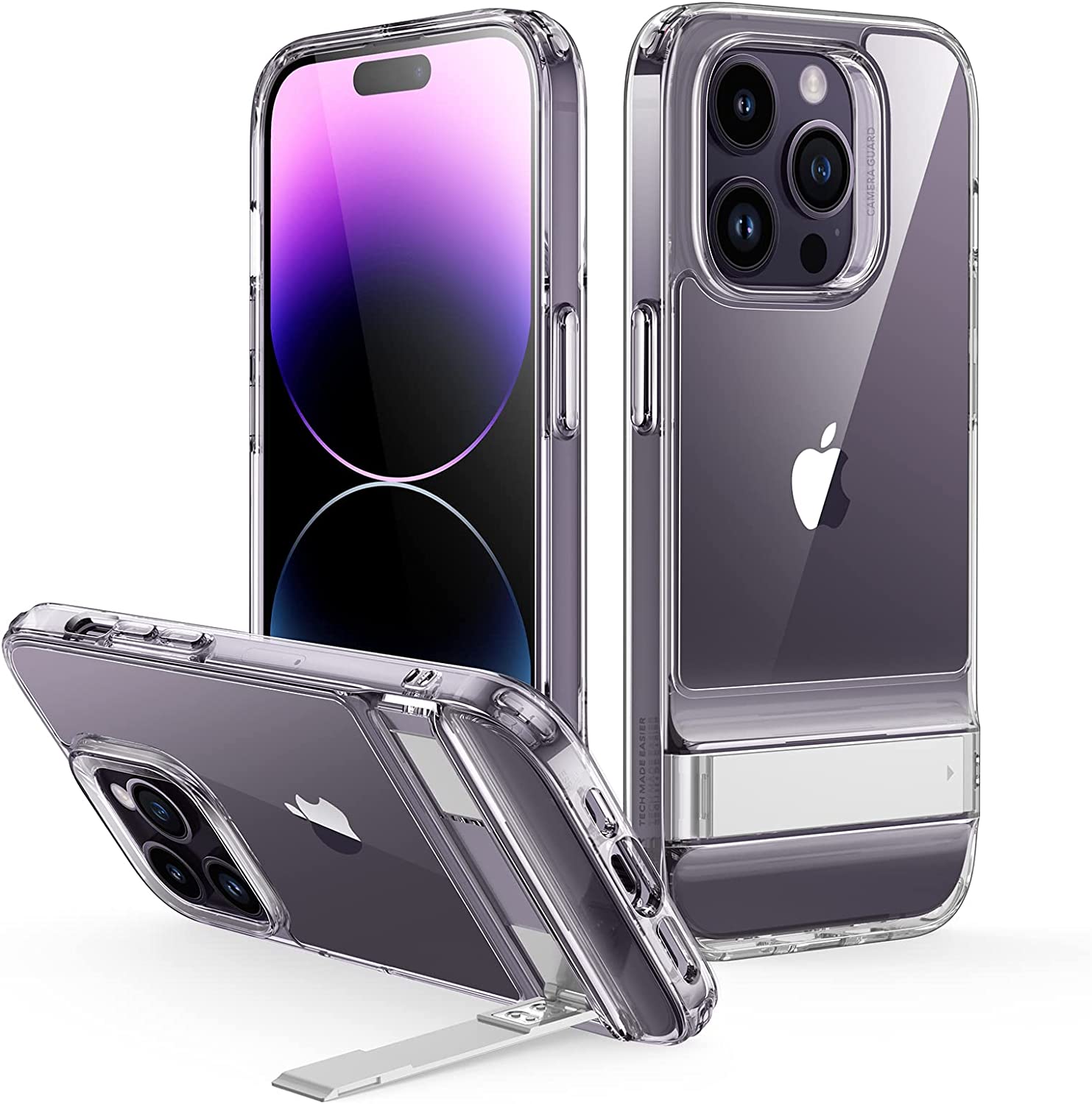 Ốp Lưng cho iPhone 14 Pro / iPhone 14 Pro Max ESR Metal Kickstand Phone Case - Hàng Chính Hãng