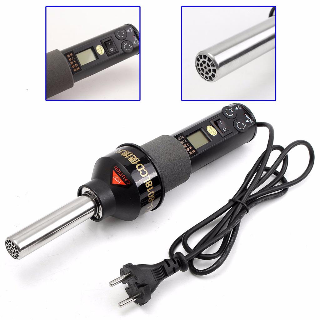 AC220V 450W Electronic Heat Hot Air Solder Gun Desoldering Station+ 9